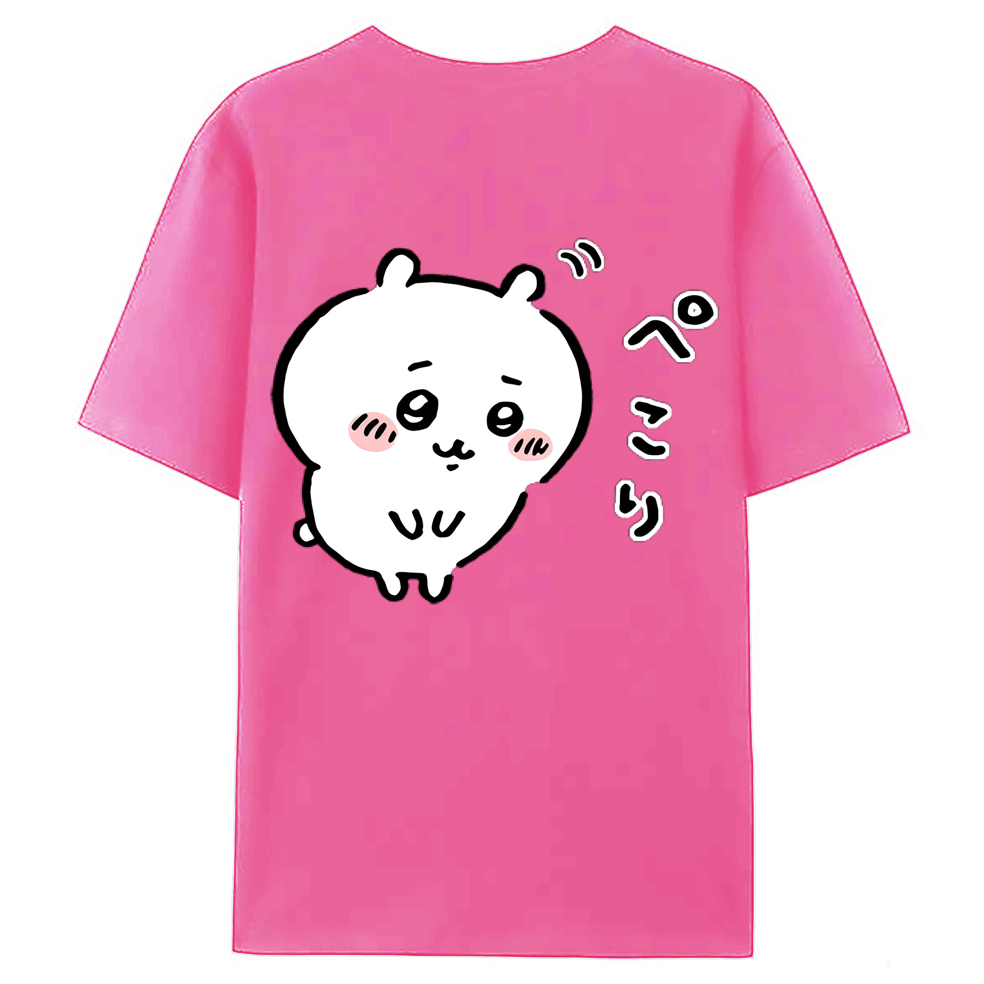 （画像用） ちいかわ ちいかわ Chii-kawa chiikawa レディース半袖Tシャツ(バックプリント)